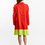 Cotton Twill Short Dress
