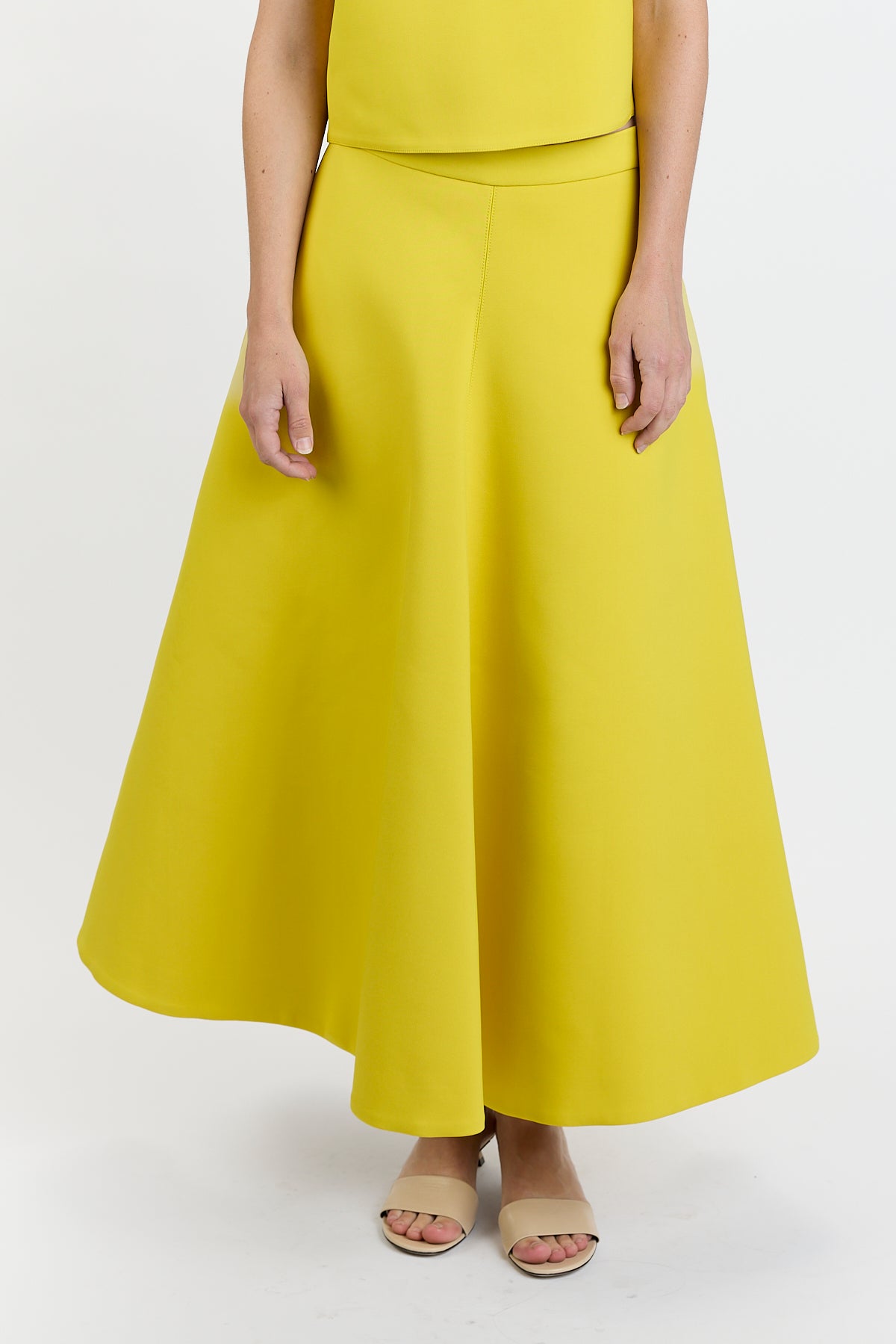 Maison Rabih Kayrouz Double Twill Skirt