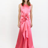Maison Rabih Kayrouz Cotton Satin Long Dress