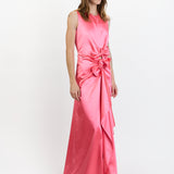 Maison Rabih Kayrouz Cotton Satin Long Dress