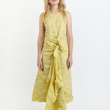 Maison Rabih Kayrouz Taffeta Short Dress in Yellow
