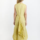 Maison Rabih Kayrouz Taffeta Short Dress in Yellow