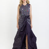 Maison Rabih Kayrouz Taffeta Long Dress