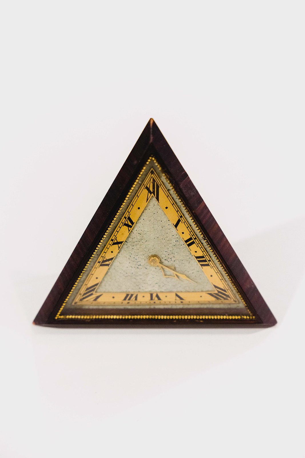 Triangle Deco Clock