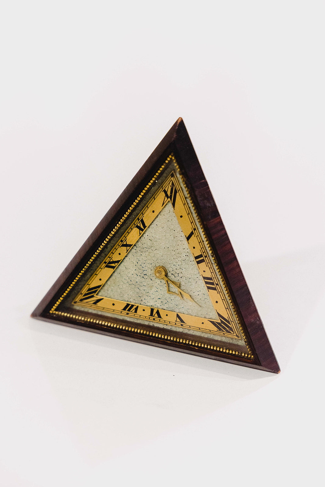 Triangle Deco Clock