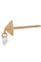 18K Rose Gold Set Free Studs