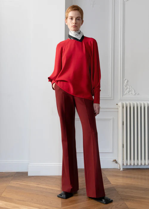 Satin Crepe Top