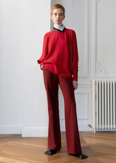 Satin Crepe Top