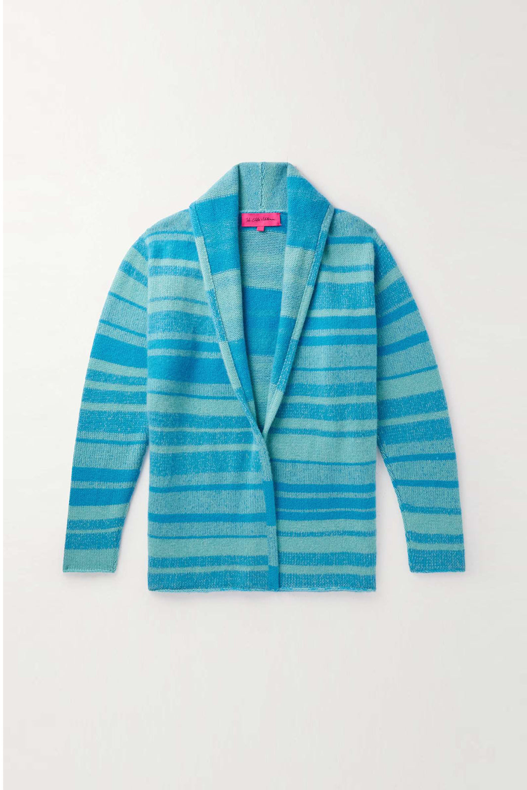 The-Elder-Statesman-Stripe-Italy-Smoking-Jacket-Aqua-Cashmere-Amarees