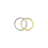 Nancy Newberg 14K Yellow and White Gold Rolling Ring with Diamonds