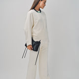 Maison Rabih Kayrouz Double Crepe Pants Off White / 38