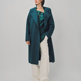Maison Rabih Kayrouz Drap De Laine Coat Vert / 40