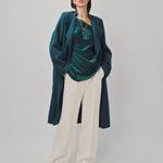 Maison Rabih Kayrouz Drap De Laine Coat Vert / 40