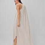 Maison Rabih Kayrouz Charmeuse Long Dress Lune / 36