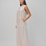 Maison Rabih Kayrouz Light Twill Wool Pants Lune / 36