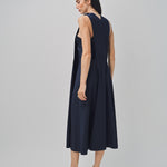 Maison Rabih Kayrouz Stripey Flannel Short Dress Navy / 36