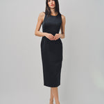 Maison Rabih Kayrouz Satin Short Dress Black / 34