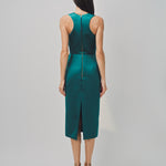 Maison Rabih Kayrouz Satin Short Dress Vert / 36