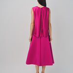 Maison Rabih Kayrouz Satin Skirt Fuschia / 36