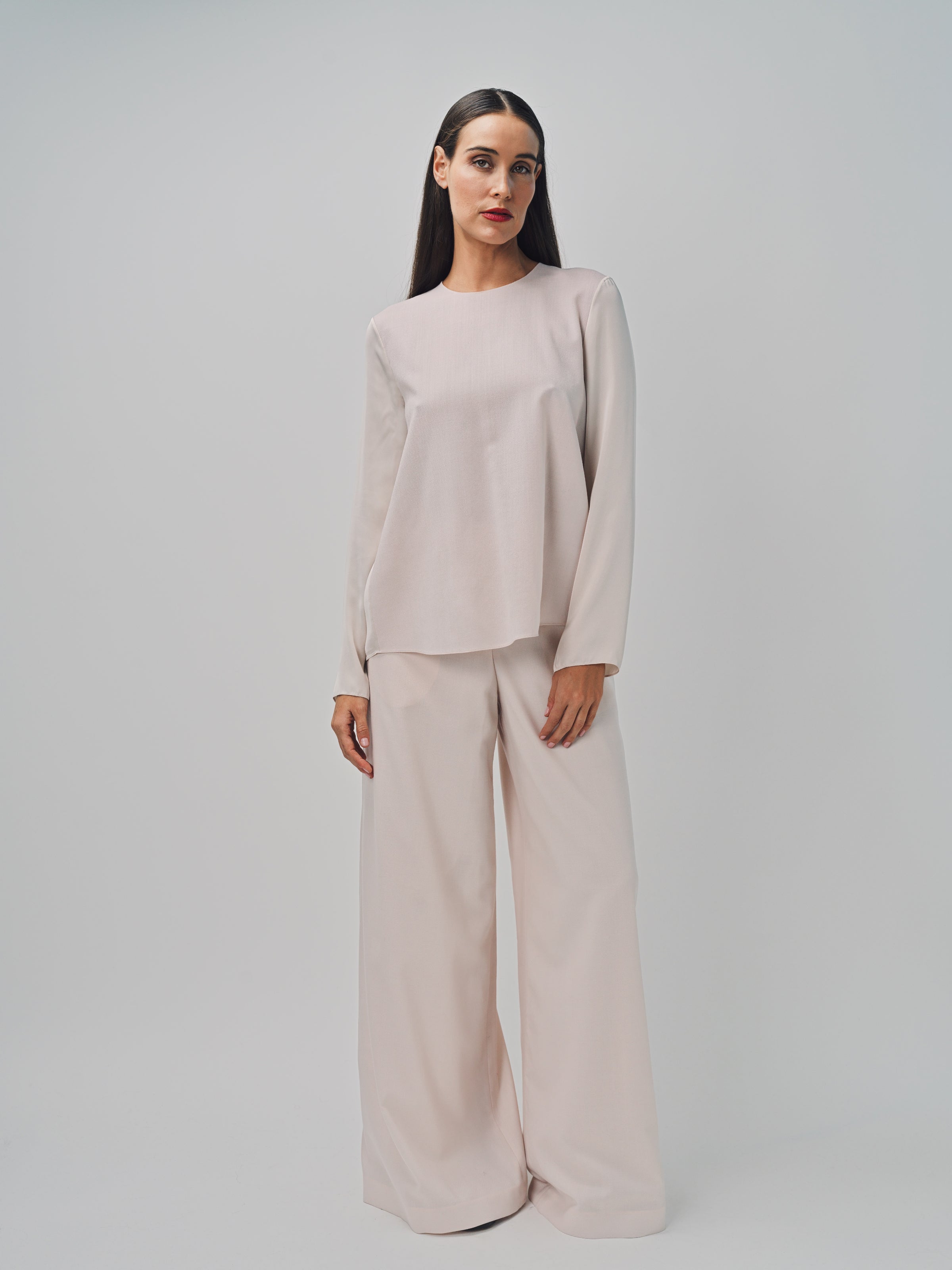 Maison Rabih Kayrouz Charmeuse Top Lune / 36