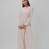 Maison Rabih Kayrouz Charmeuse Top Lune / 36