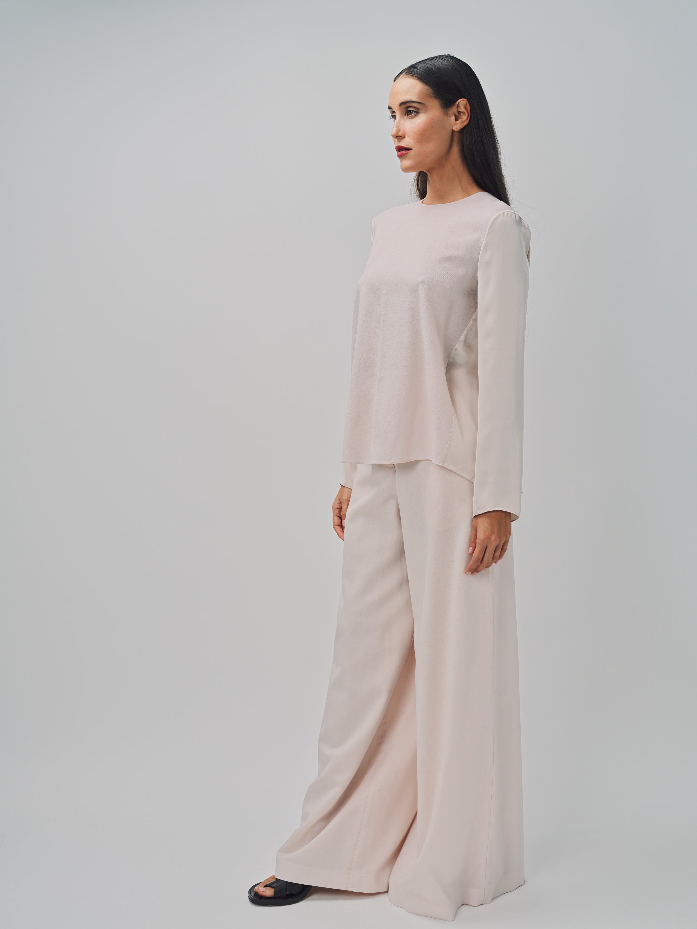 Maison Rabih Kayrouz Charmeuse Top Lune / 36