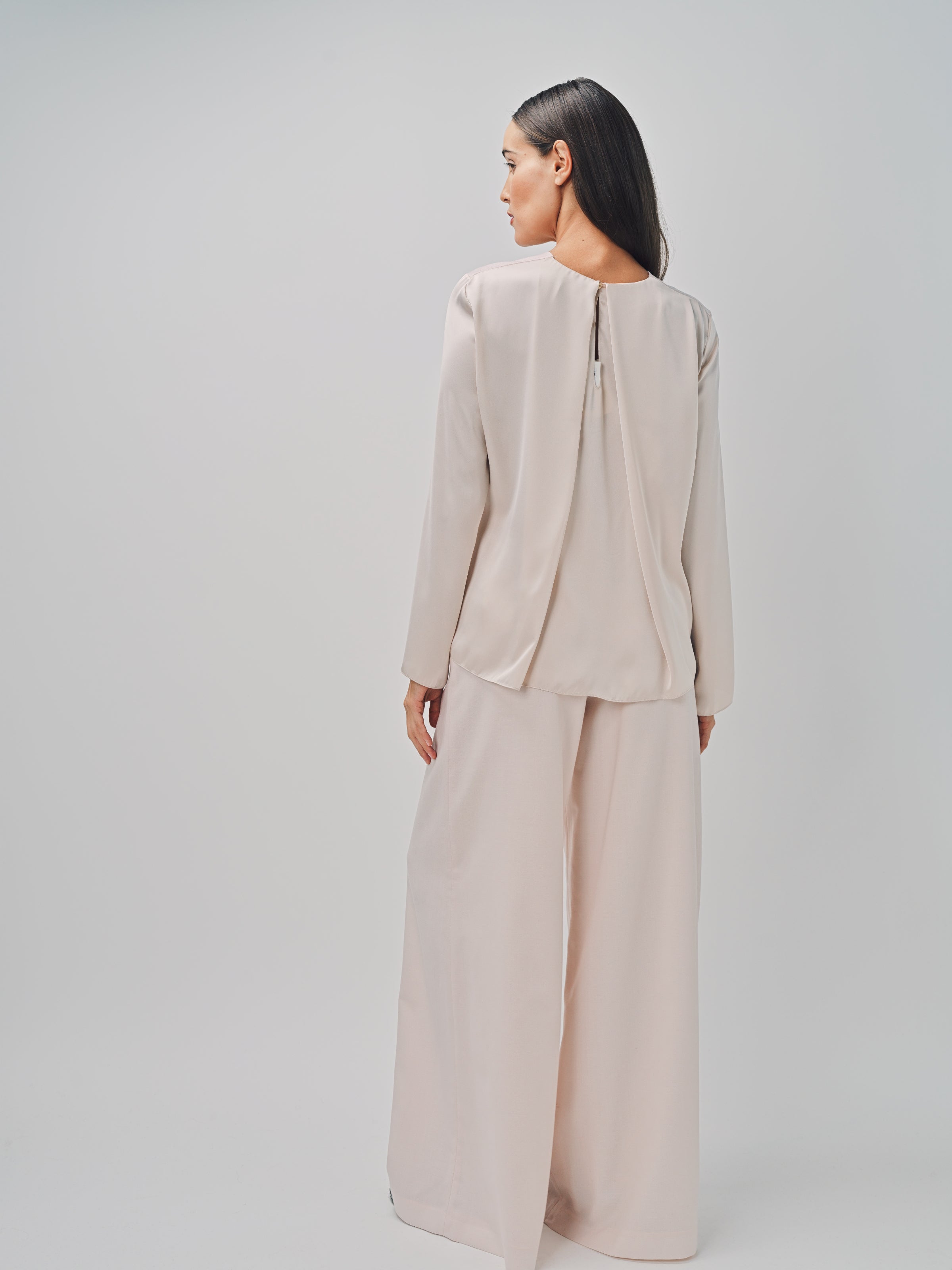 Maison Rabih Kayrouz Charmeuse Top Lune / 36