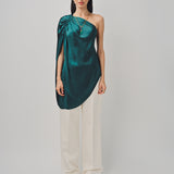 Maison Rabih Kayrouz Charmeuse Top Vert / 38