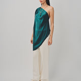 Maison Rabih Kayrouz Charmeuse Top Vert / 38