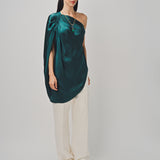 Maison Rabih Kayrouz Charmeuse Top Vert / 38