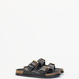 The Row Buckle Slide in Calfskin