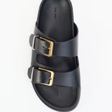 The Row Buckle Slide in Calfskin