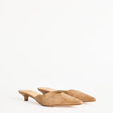 Suede Mule