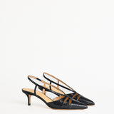 Cut-Out Slingback Pump