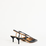 Cut-Out Slingback Pump