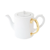 Sacai Teapot with Golden Handle