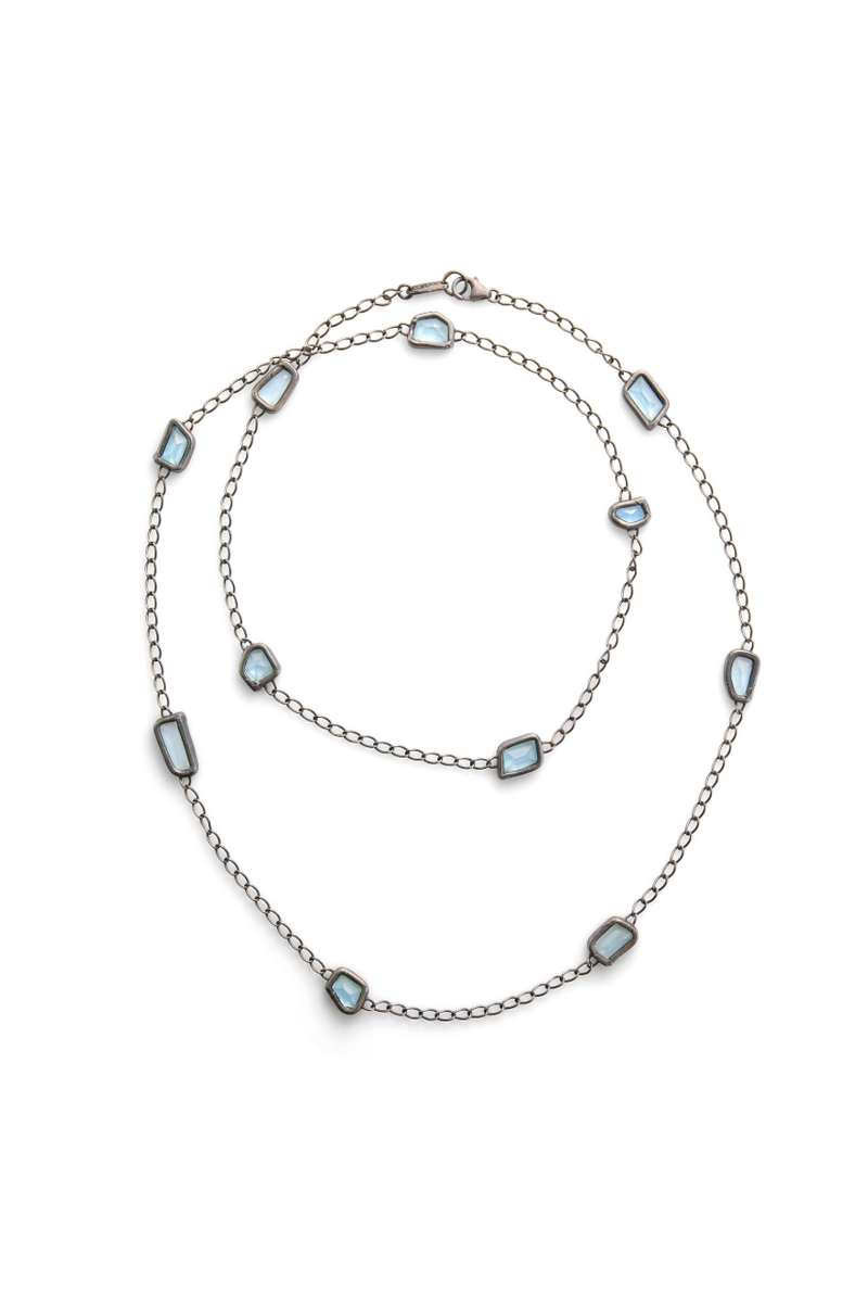 Small Rocks By The Yard Necklace