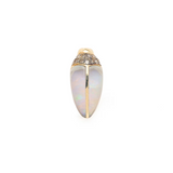 Mini Scarab Opal Stud