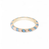 Alice Cicolini 14K Yellow Gold Memphis Candy Stripe Band