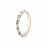 Alice Cicolini 14K Yellow Gold Memphis Candy Stripe Band