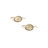 Drop Pink Sapphire Earrings