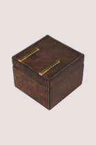Gucci Leather and Gold Chain Box