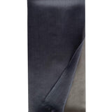 Toosh Lisse Two Tone Stole: Rhino Grey + Moonless Night
