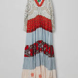 Rianna + Nina OOAK Kedima Volant Long Dress L