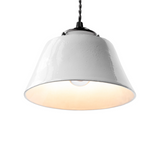Astier de Villatte Rien Medium Lampshade with Canopy