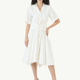 Rosie Assoulin Tie Shirt Dress