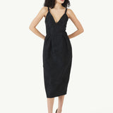 Rosie Assoulin Tulip Waist Dress