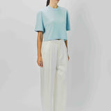 Sa Su Phi Cashmere Cropped T-Shirt