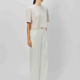 Sa Su Phi Cashmere Cropped T-Shirt
