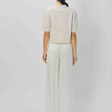 Sa Su Phi Cashmere Cropped T-Shirt